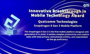 全球AI手机首选平台，第三代骁龙8在MWC荣获GTI移动技术创新突破奖缩略图